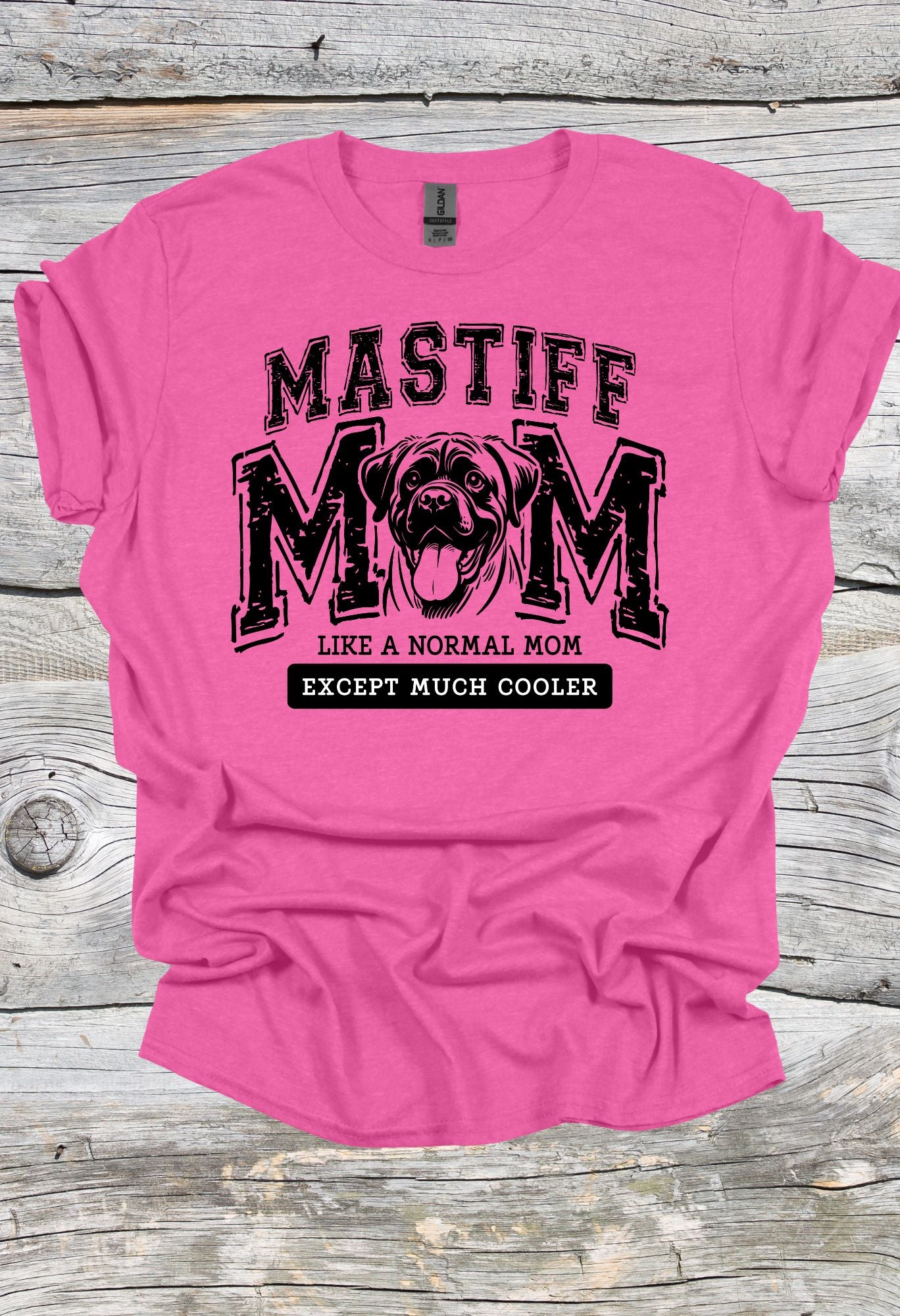 Mastiff Mom T Shirt