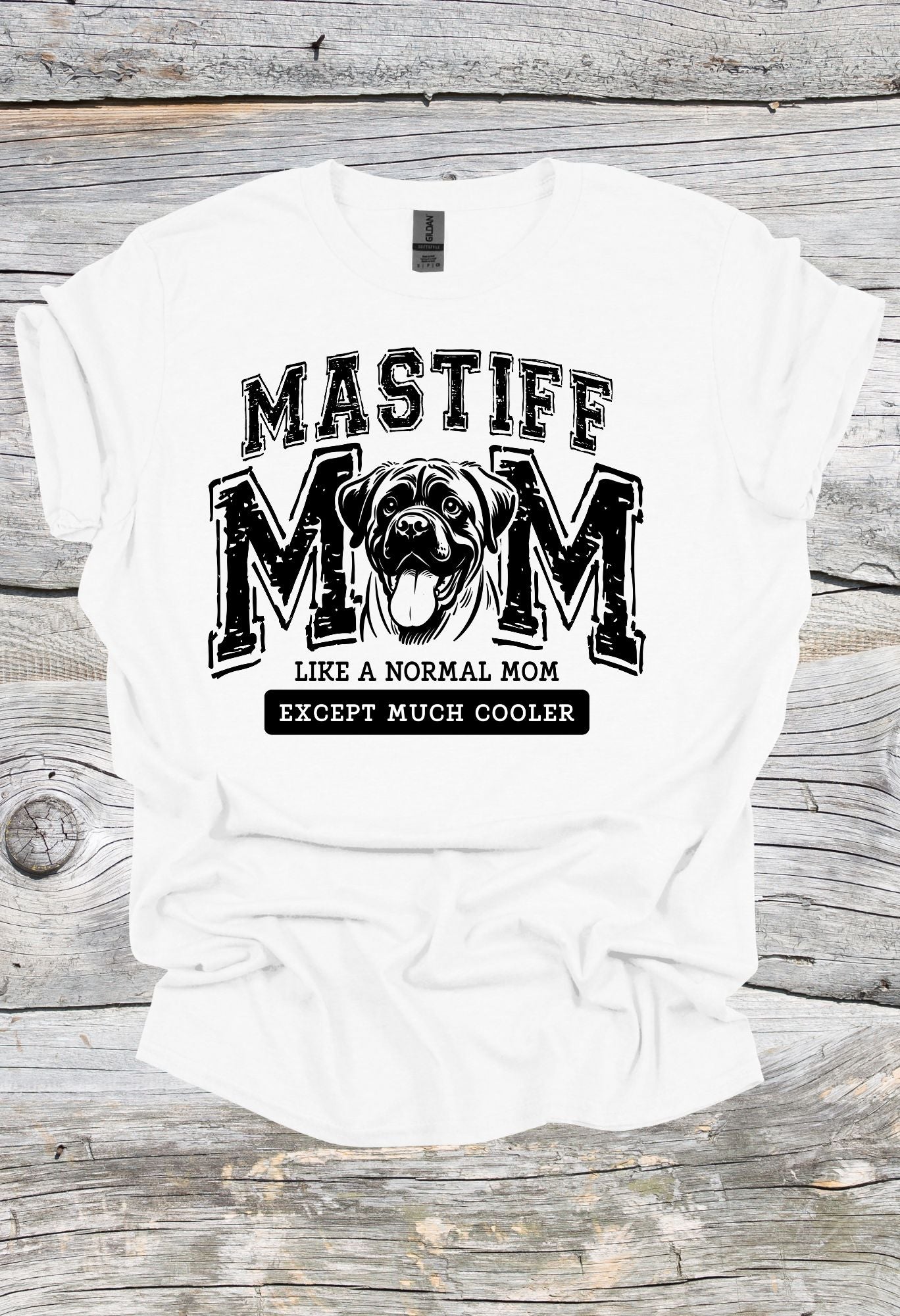 Mastiff Mom T Shirt