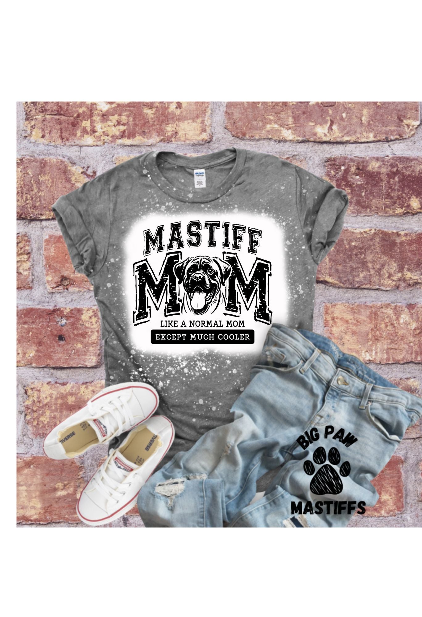 Mastiff Mom T Shirt