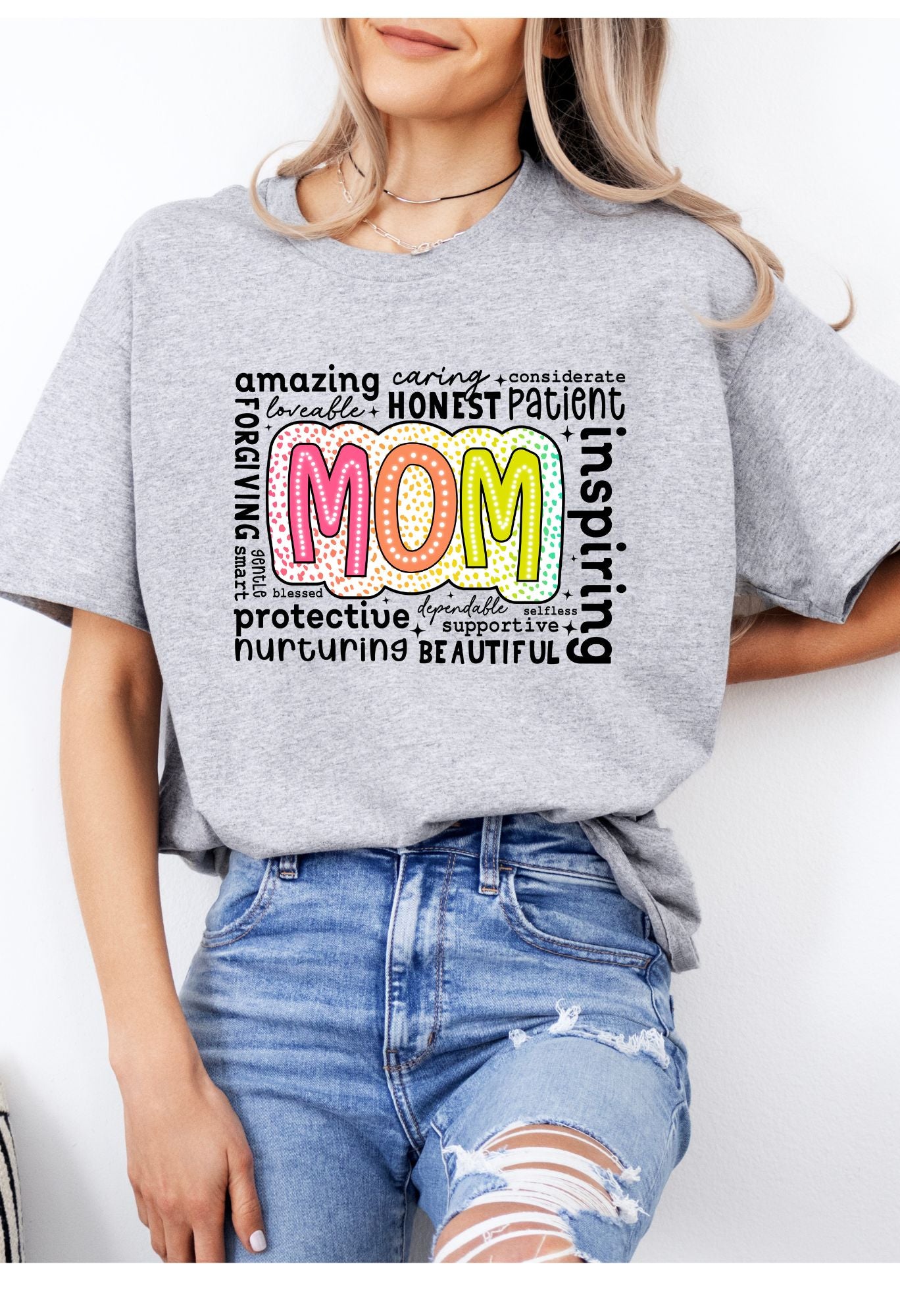 Mom Deccription T Shirt