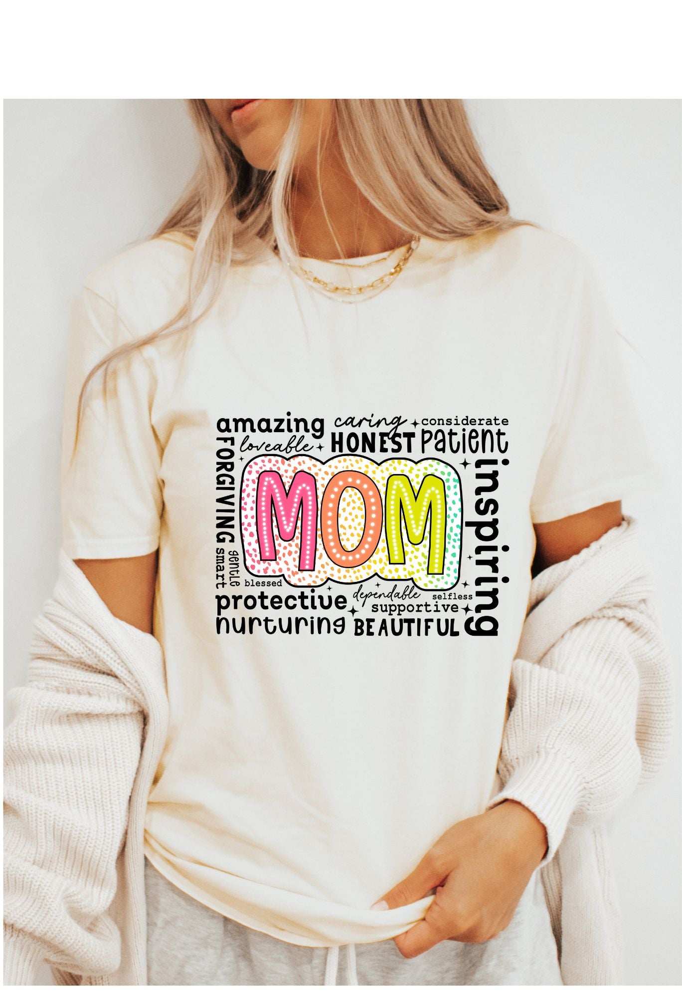 Mom Deccription T Shirt