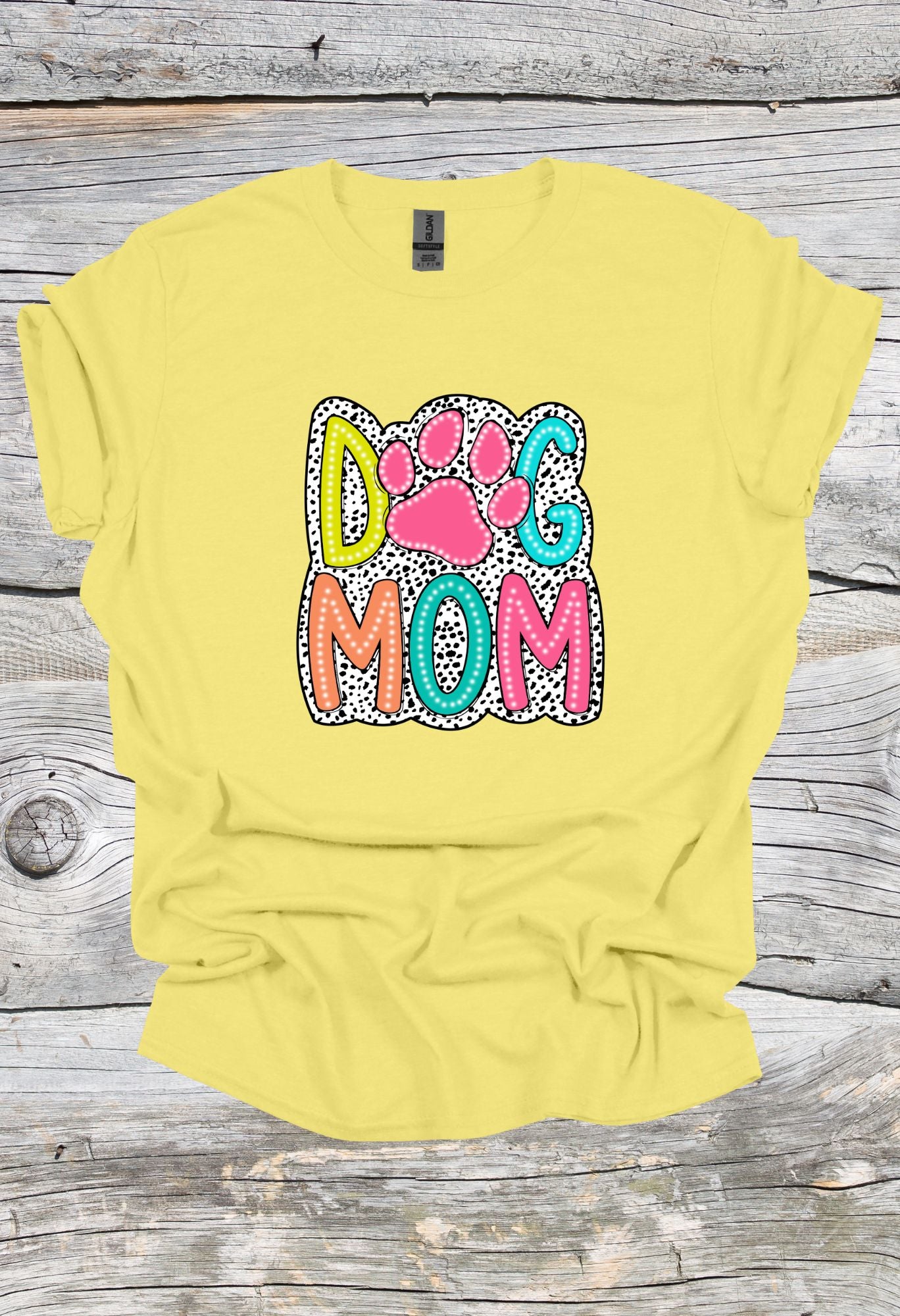 Dog Mom Dalmatian T Shirt