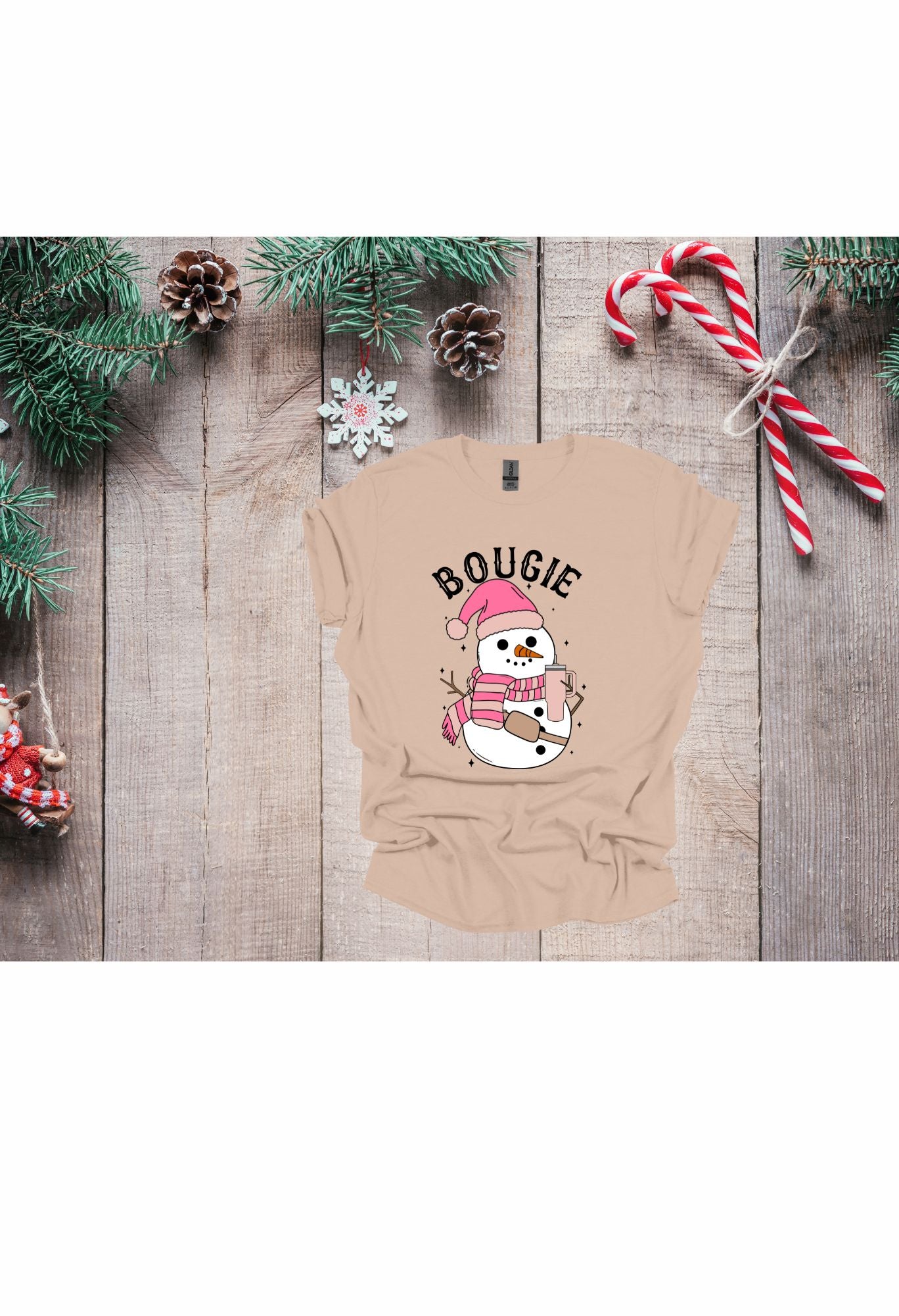 Bougie Snowman T Shirt/Sweatshirt