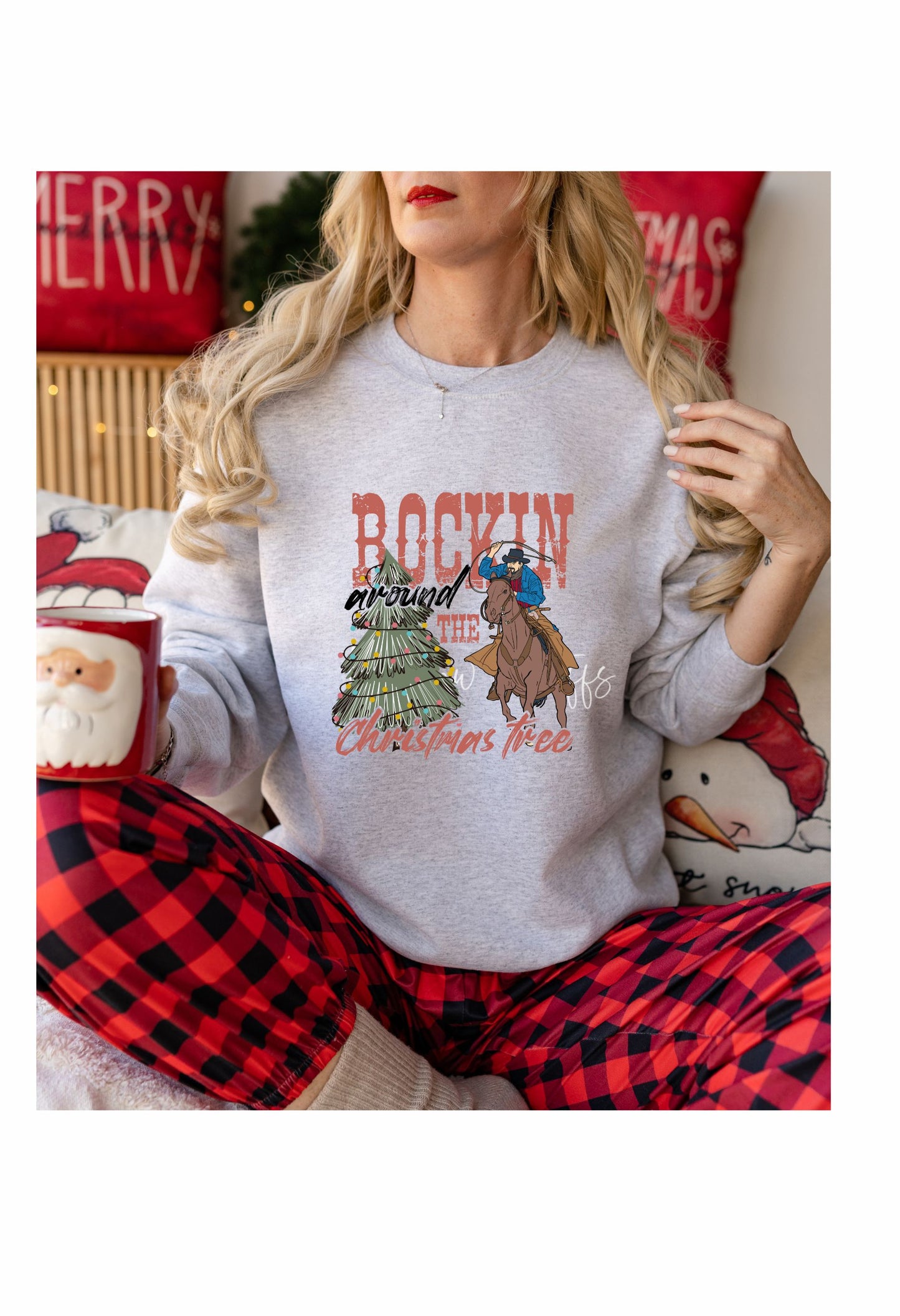 Rockin Around the Christmas Tree (Horse) T Shirt/Sweatshirt