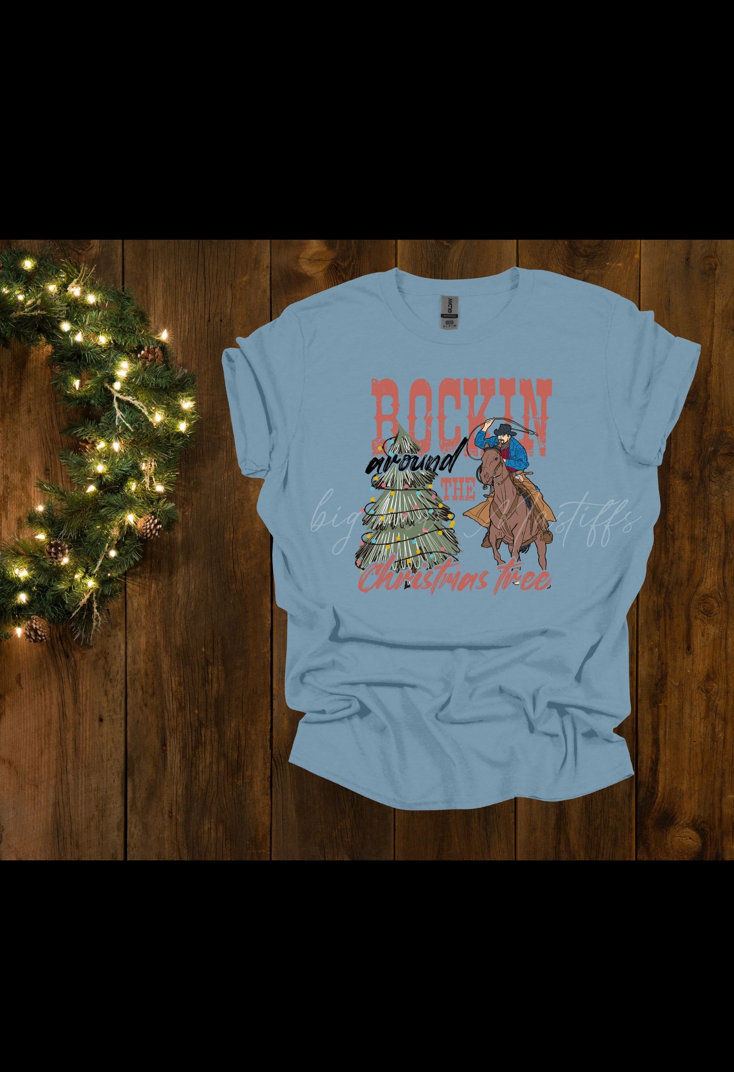 Rockin Around the Christmas Tree (Horse) T Shirt/Sweatshirt