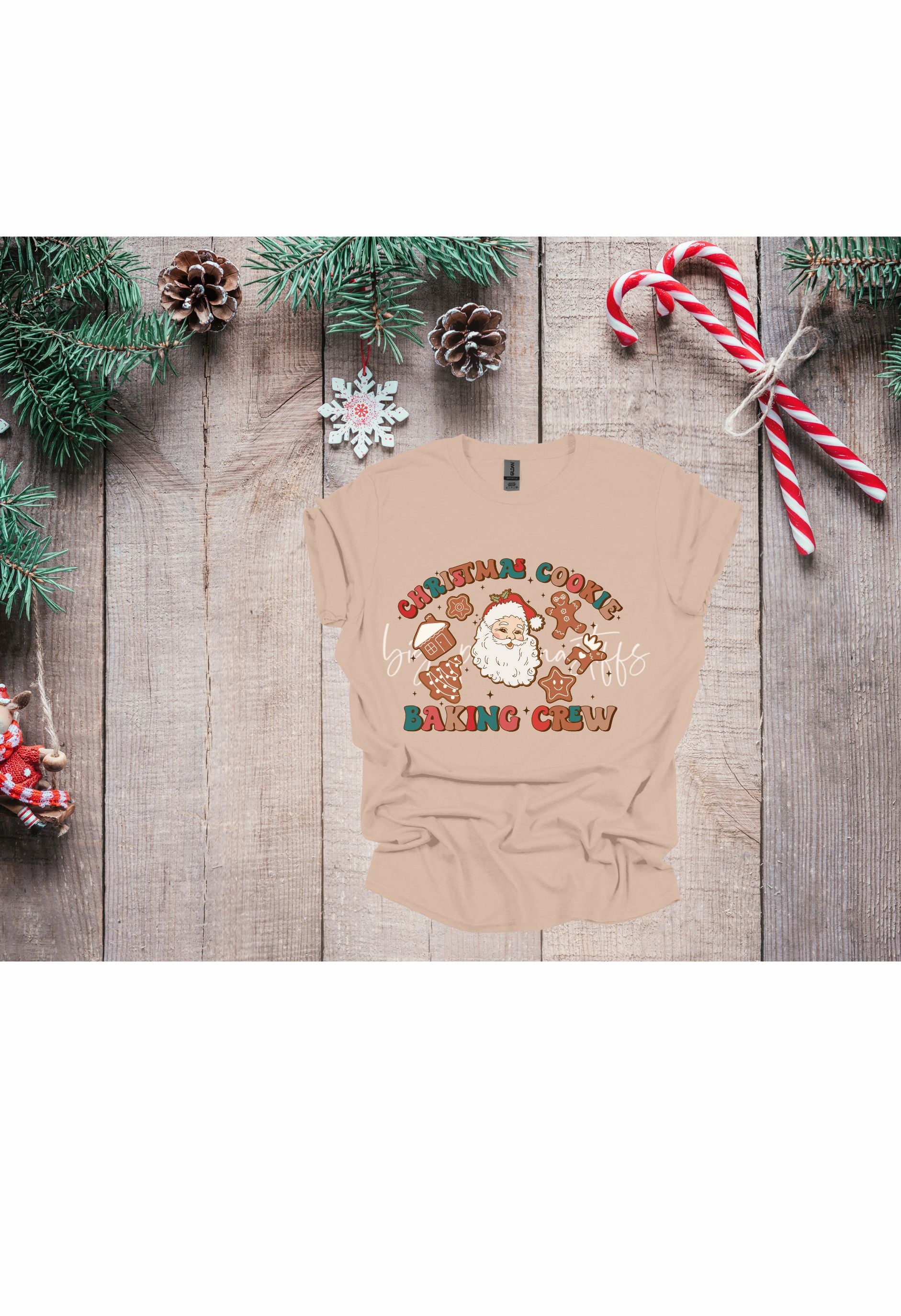 Christmas Cookie Baking Crew T Shirt/Sweatshirt