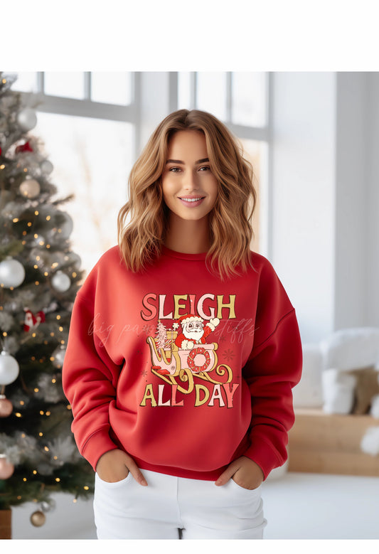 Sleigh All Day T Shirt/Sweatshirt