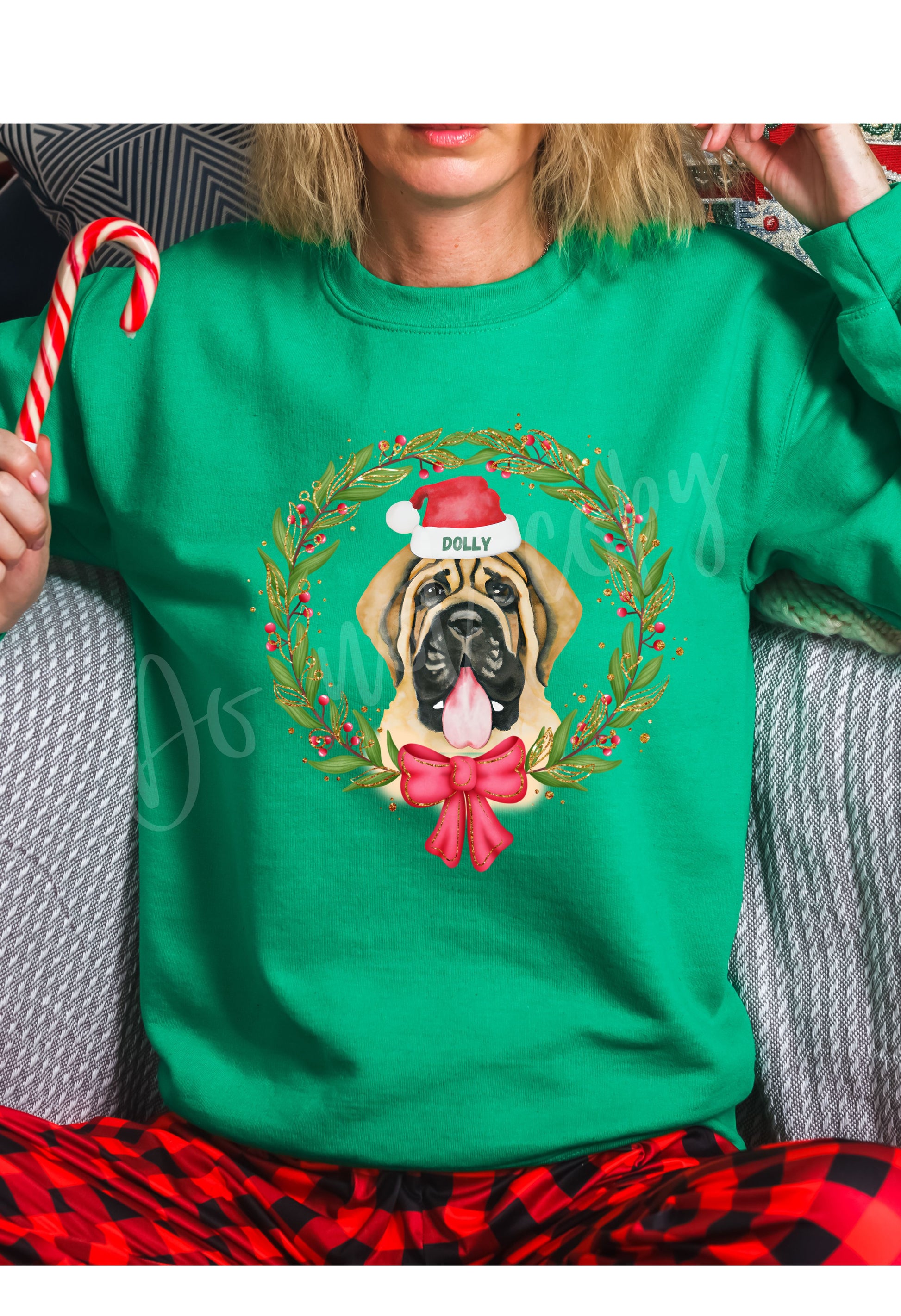 Mastiff Wreath T Shirt/Sweatshirt