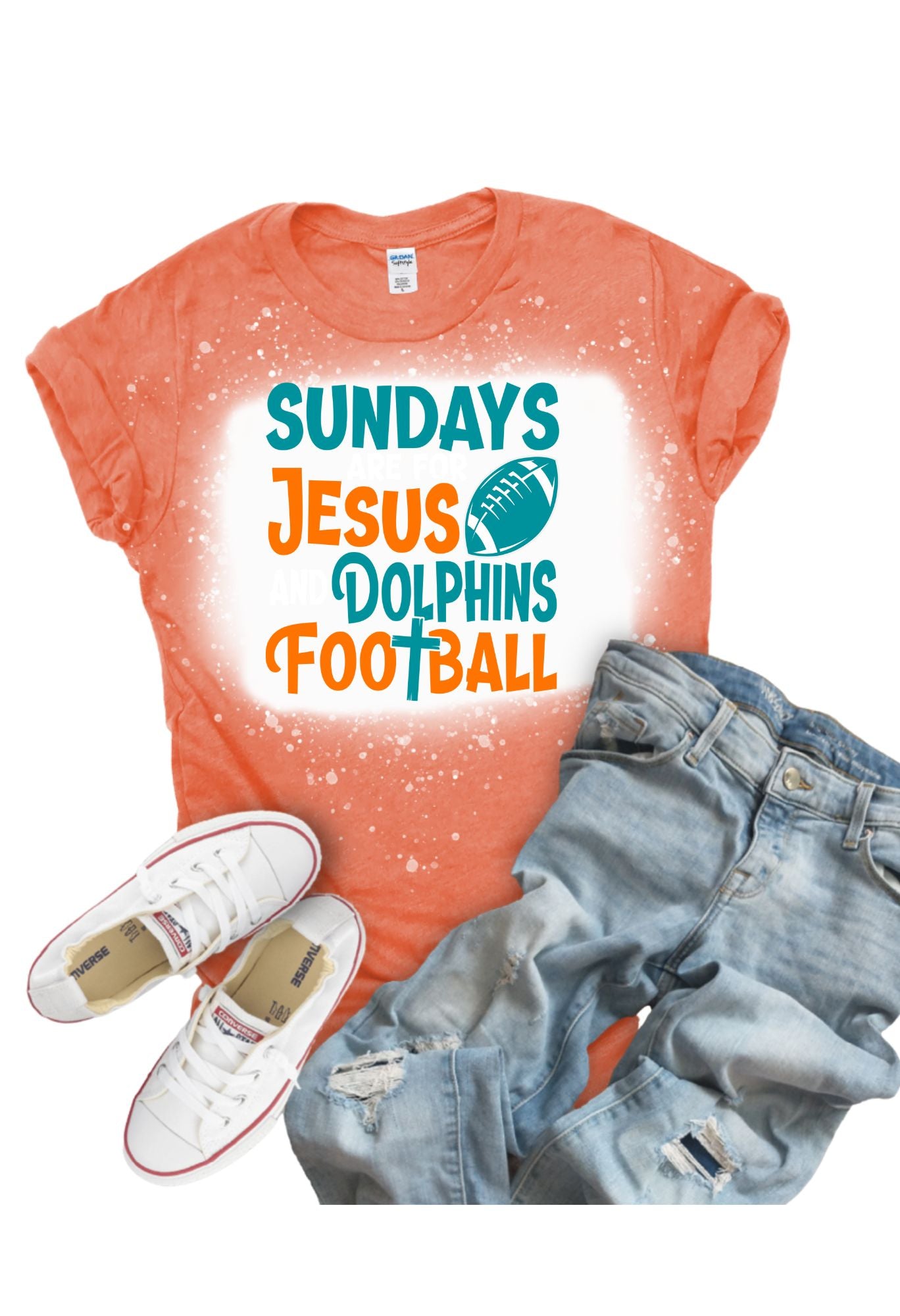 Sundays are for Jesus & Dolphins T Shirt/Sweatshirt