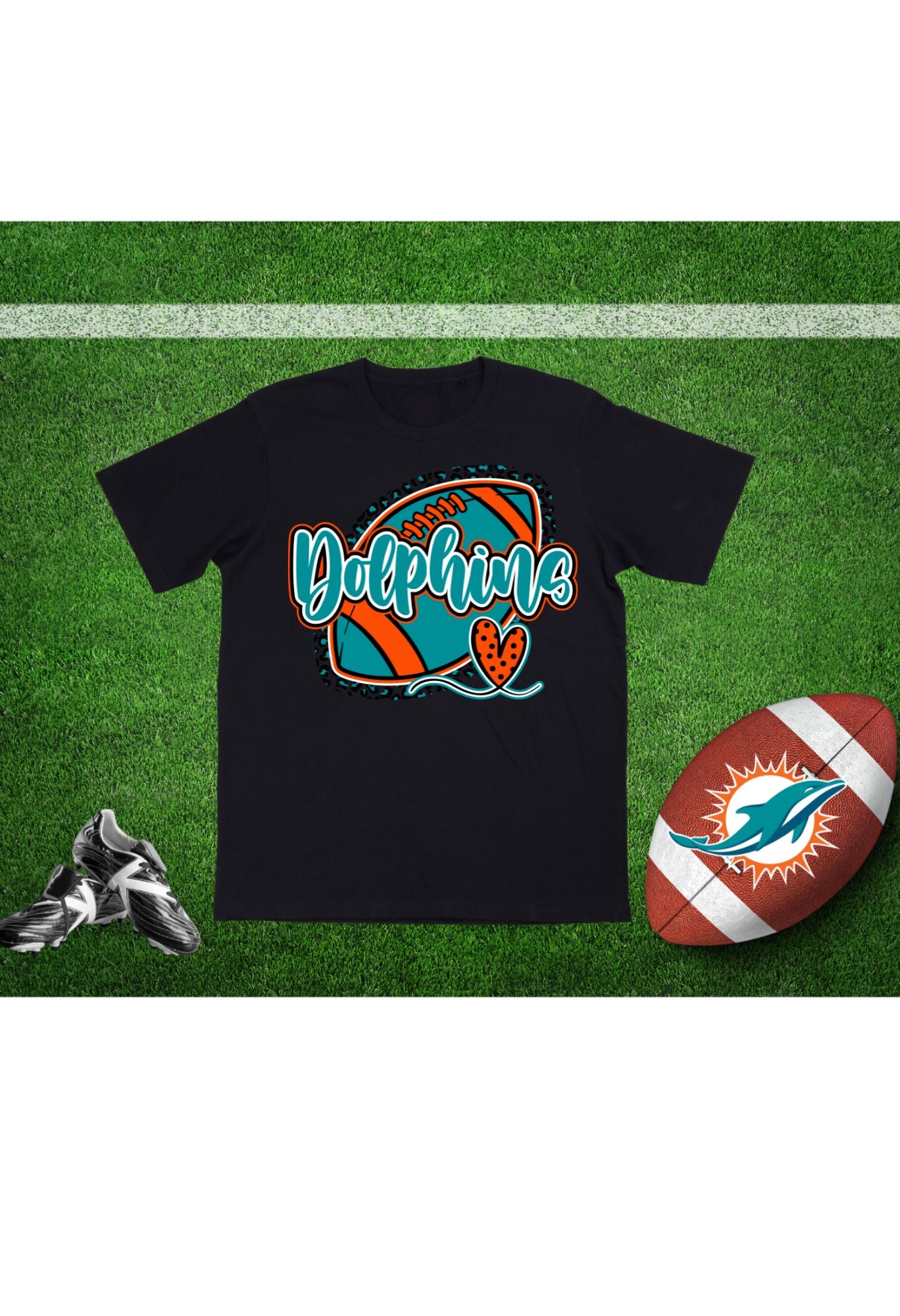 Dolphins Football T Shirt /Sweatshirt