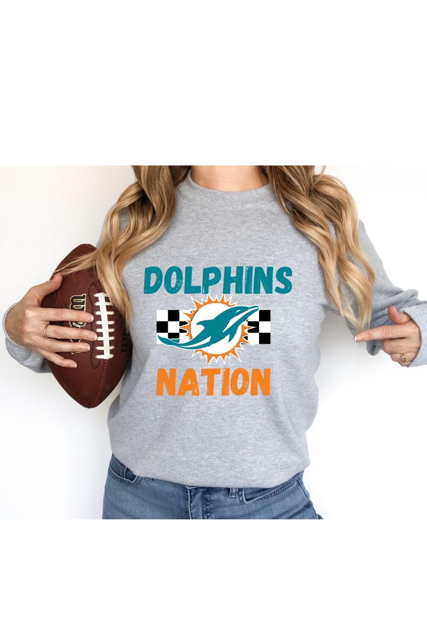 Dolphins Nation T Shirt /Sweatshirt