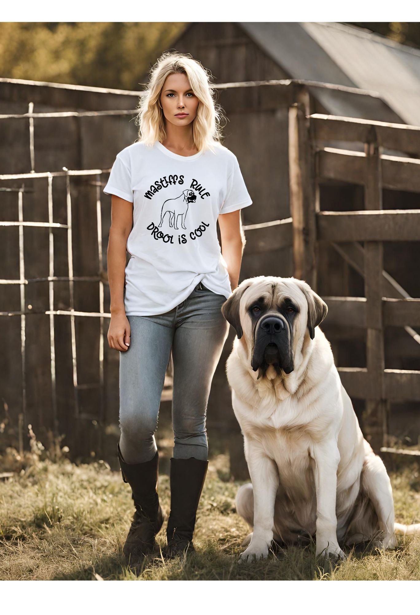 Mastiffs Rule Drool Is Cool T Shirt / Sweatshirt