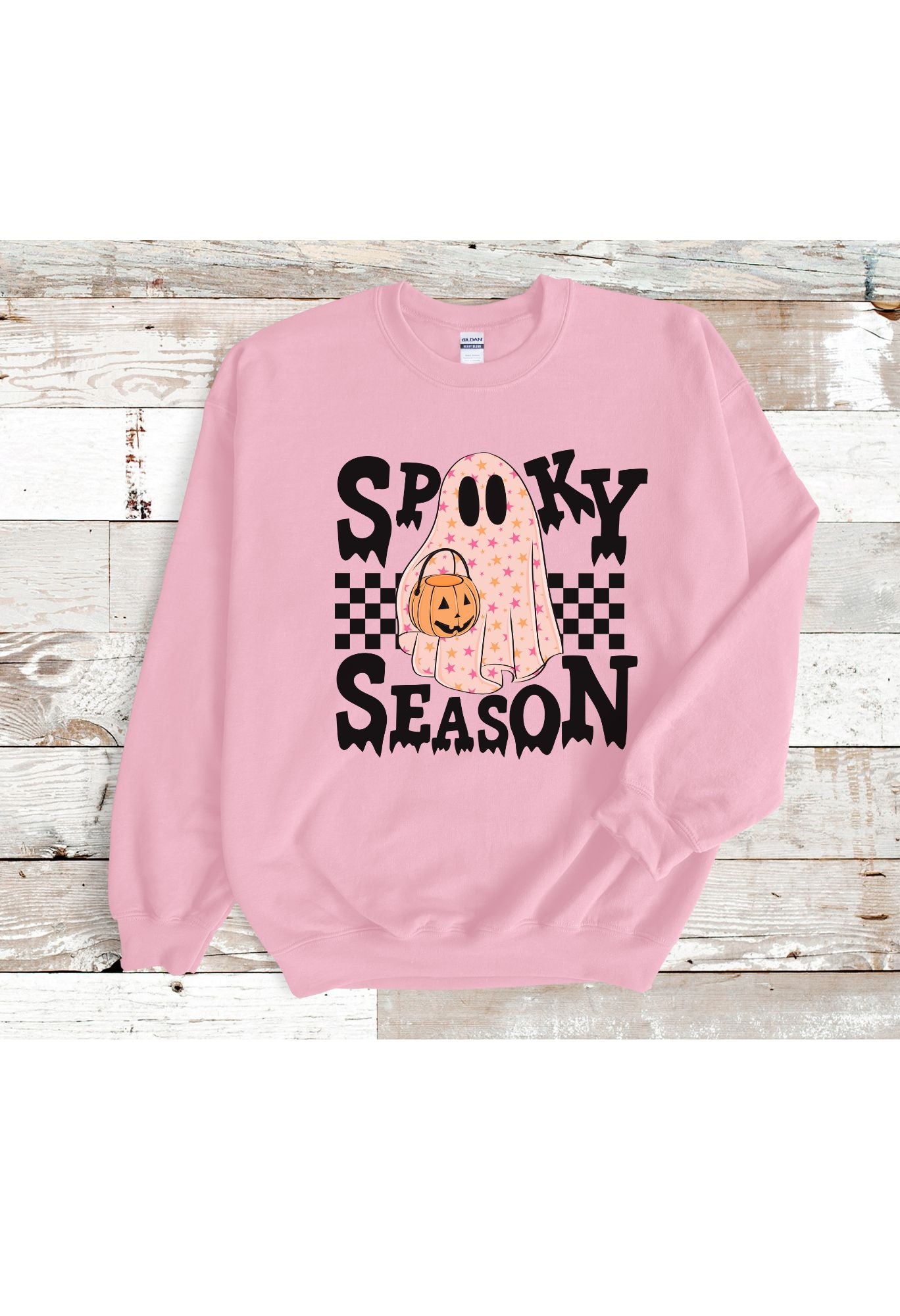 Spooky Season w/ Ghost T Shirt/Sweatshirt