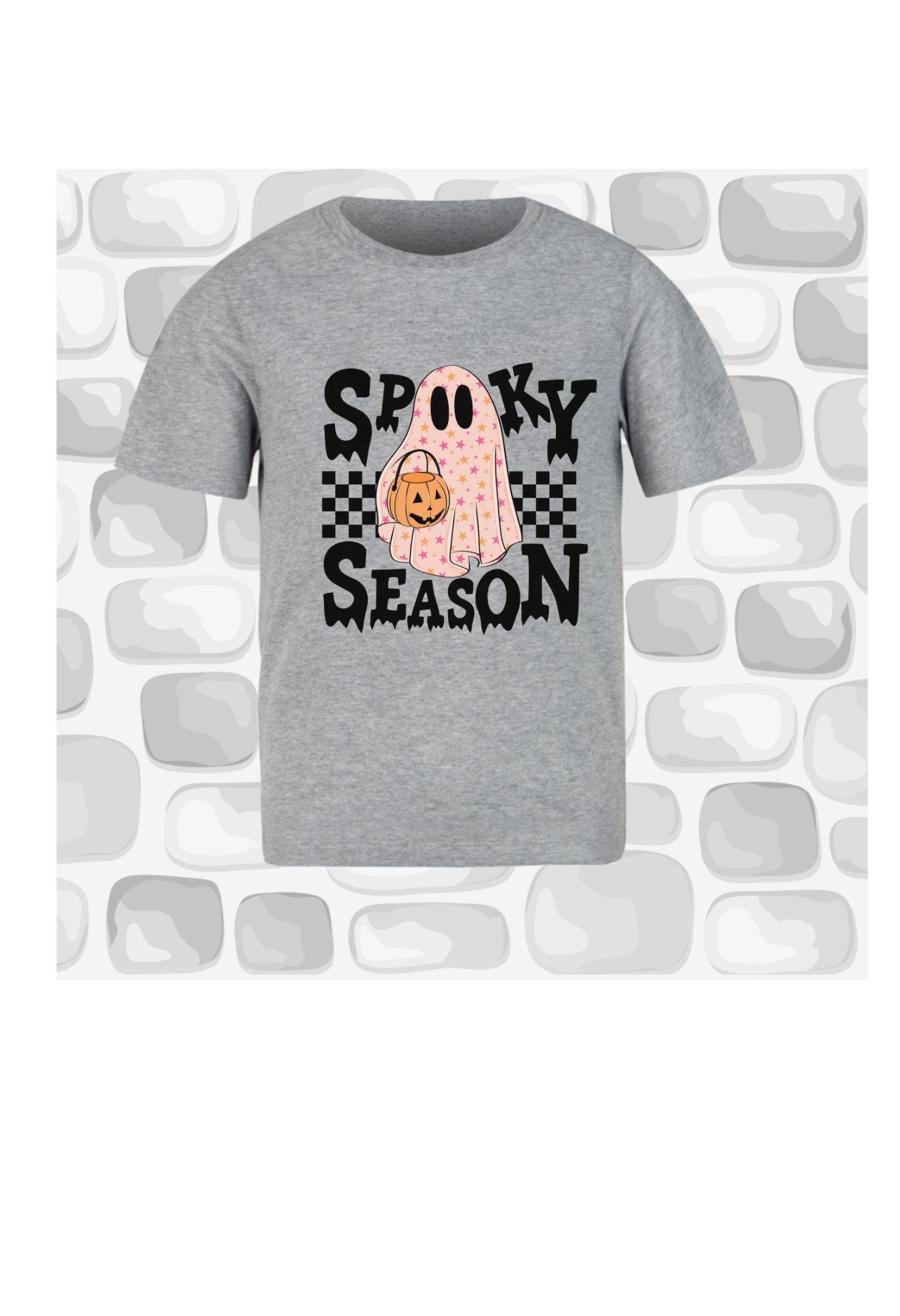 Spooky Season w/ Ghost T Shirt/Sweatshirt