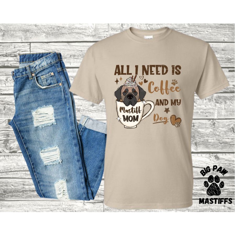 All I need is coffee T-Shirt (Sand)