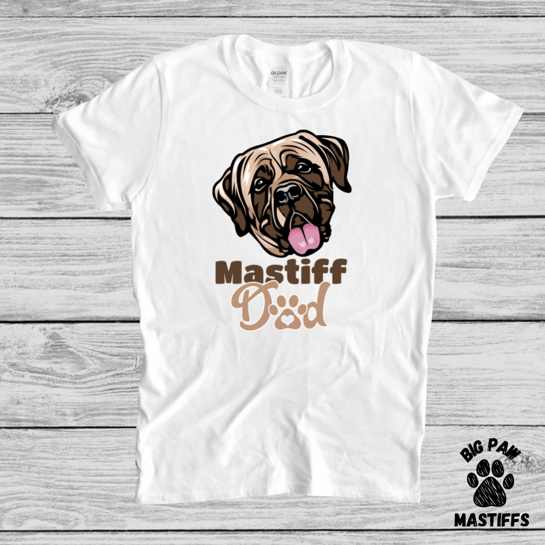 Mastiff Dad T-Shirt