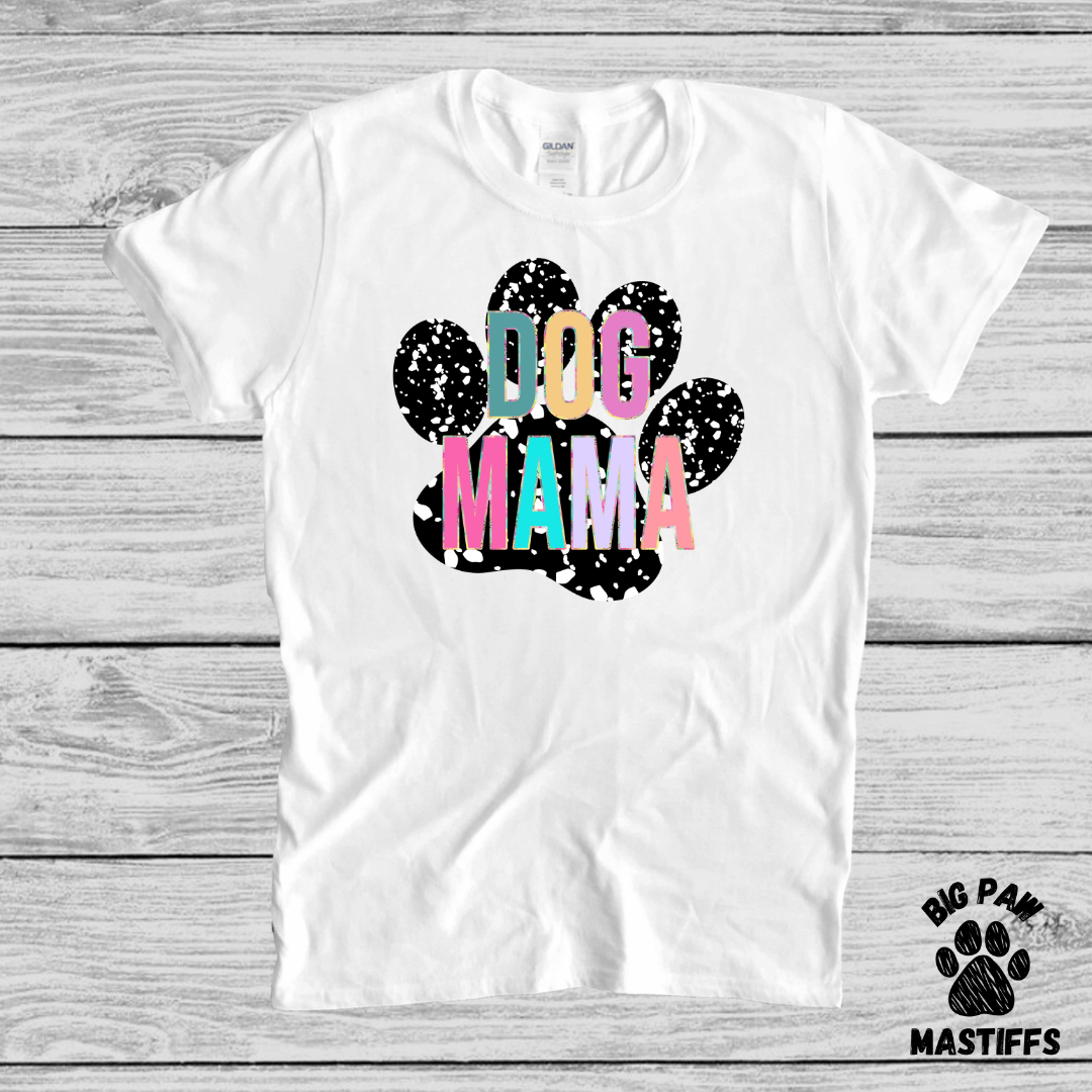 Dog Mama Paw T-Shirt